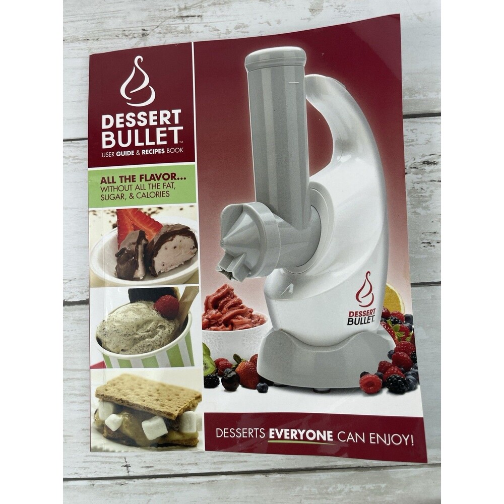 Magic Bullet Dessert Bullet DB-0101 Base Unit Only With User Guide/Recipe Book - Picture 10 of 10
